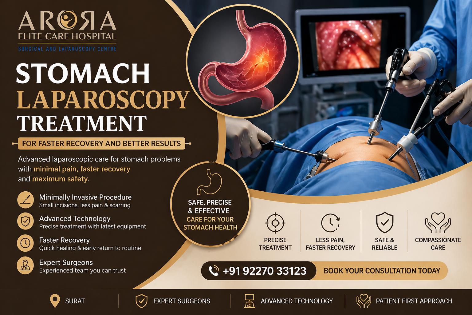 Stomach Laparoscopy Treatment