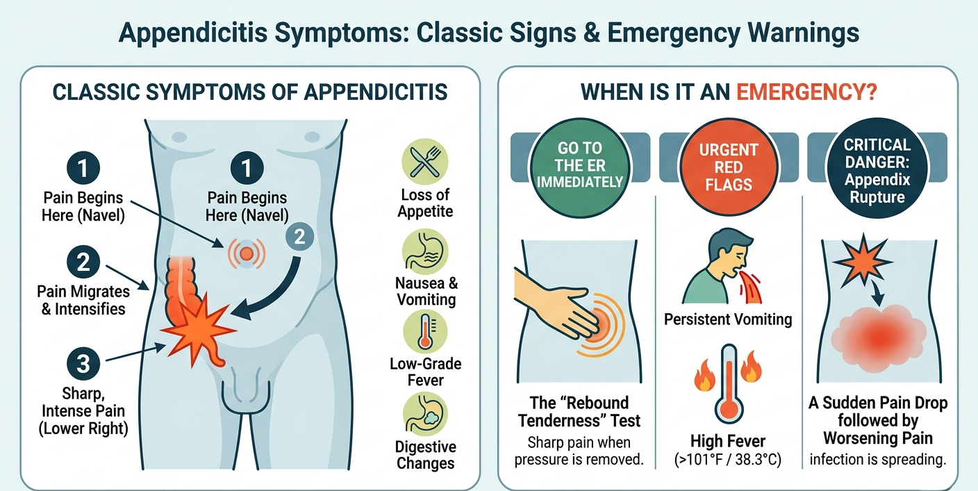 Appendicitis Symptoms