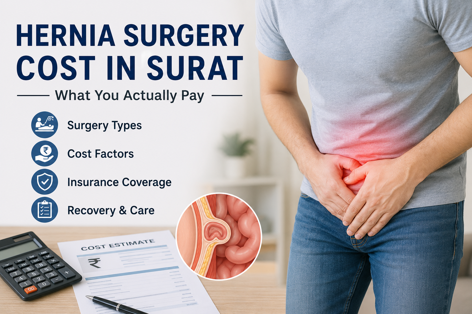 Hernia Surgery Cost in Surat