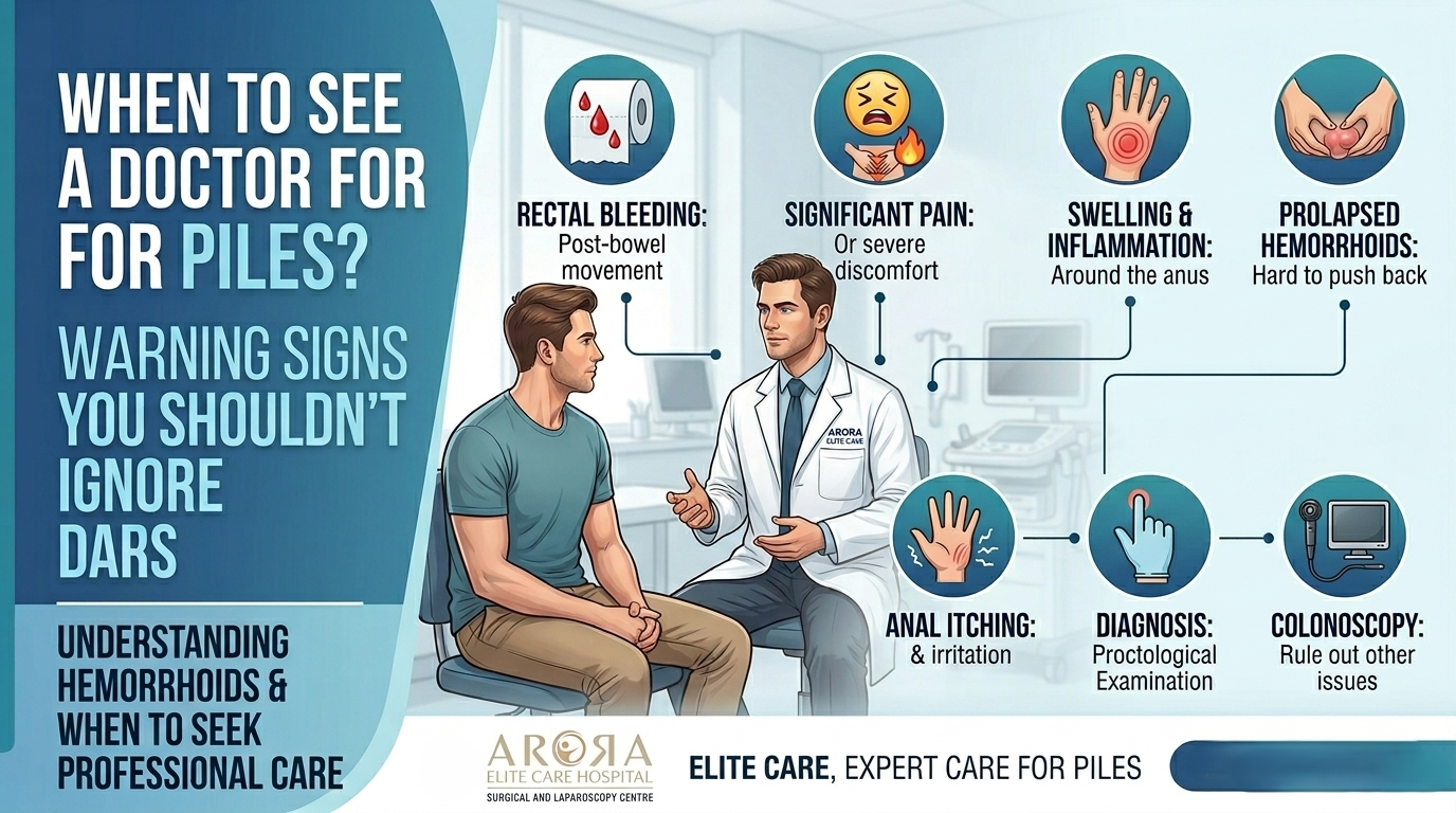 when to see doctor for piles