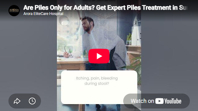Piles in Young Adults