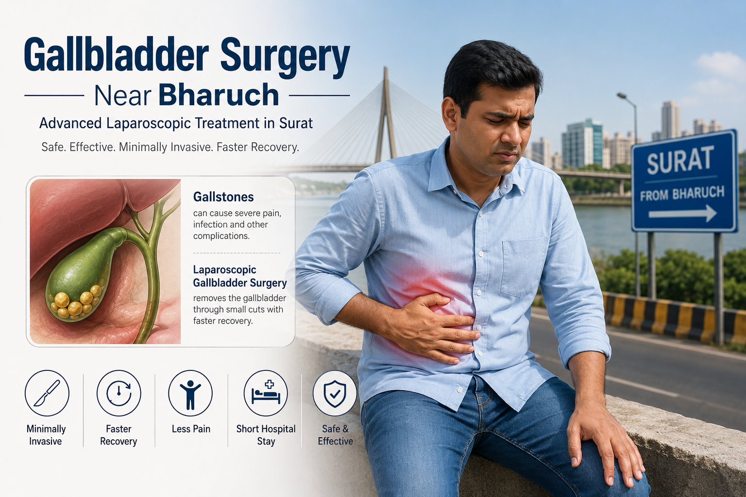 Gallbladder Surgery Near Bharuch