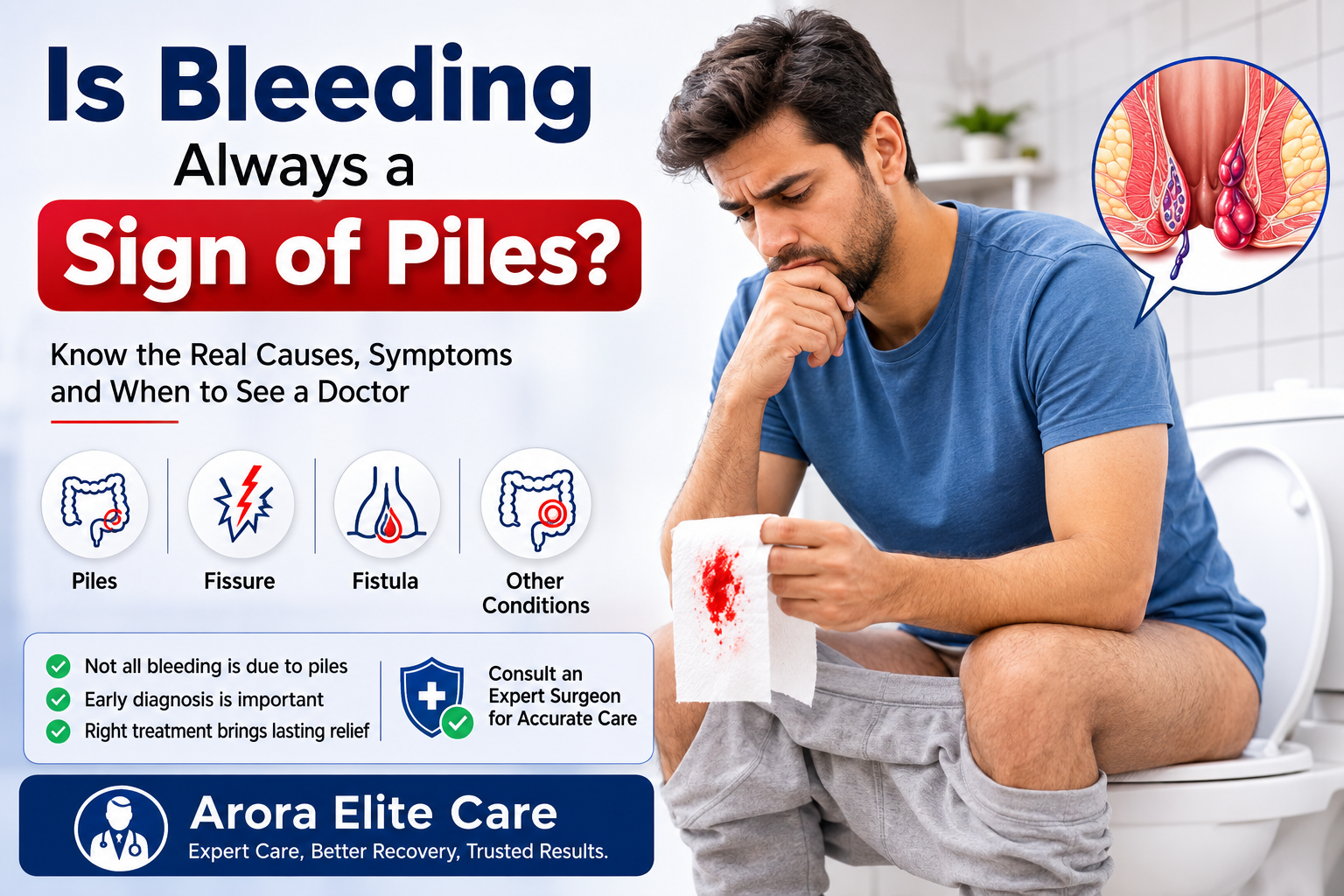 Is Bleeding Always a Sign of Piles