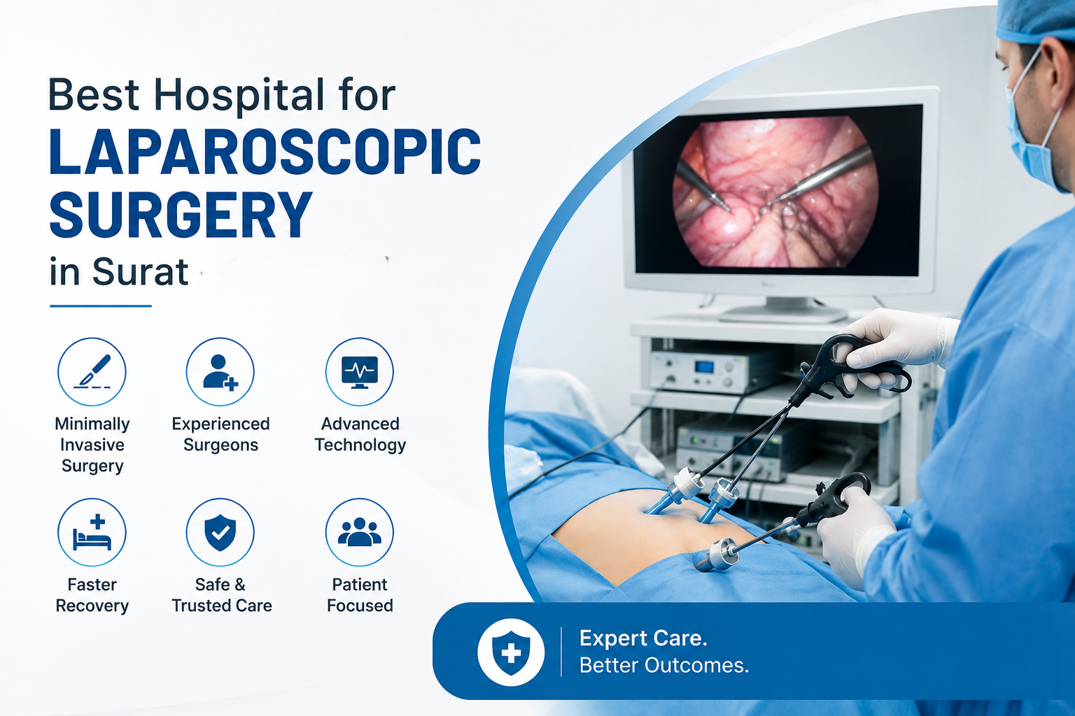 best laparoscopic surgery hospital Surat
