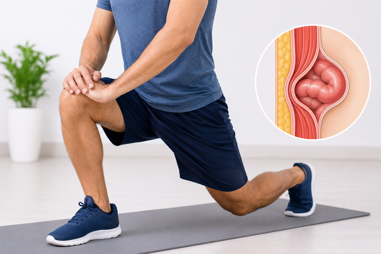 exercise with a hernia