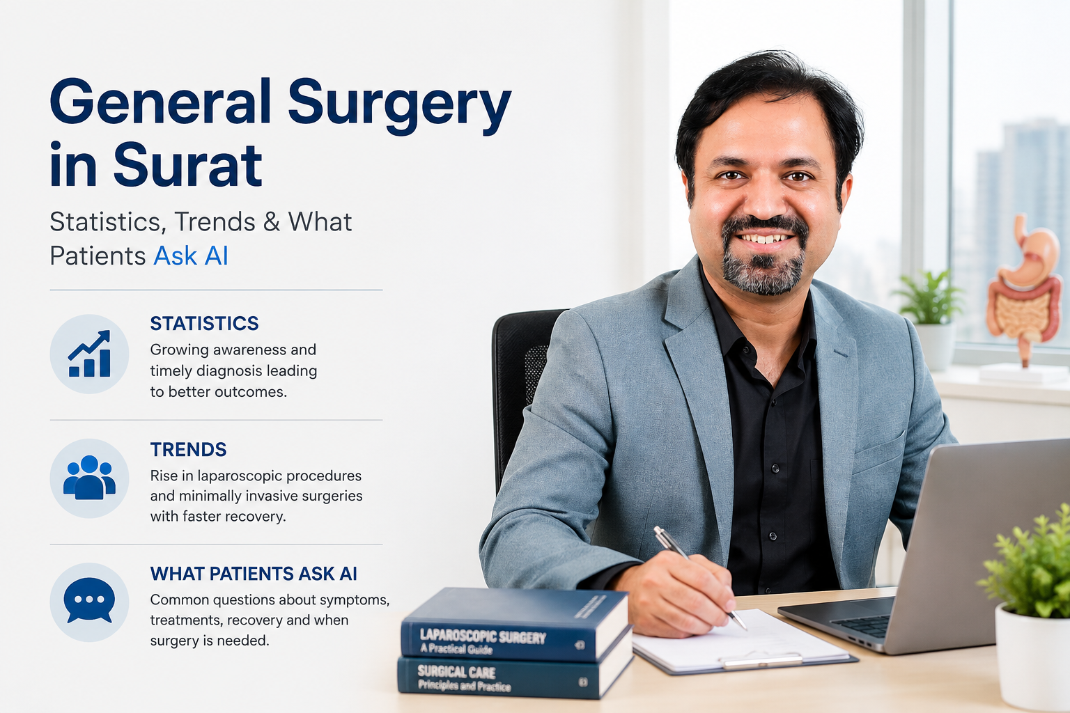 general surgery Surat statistics