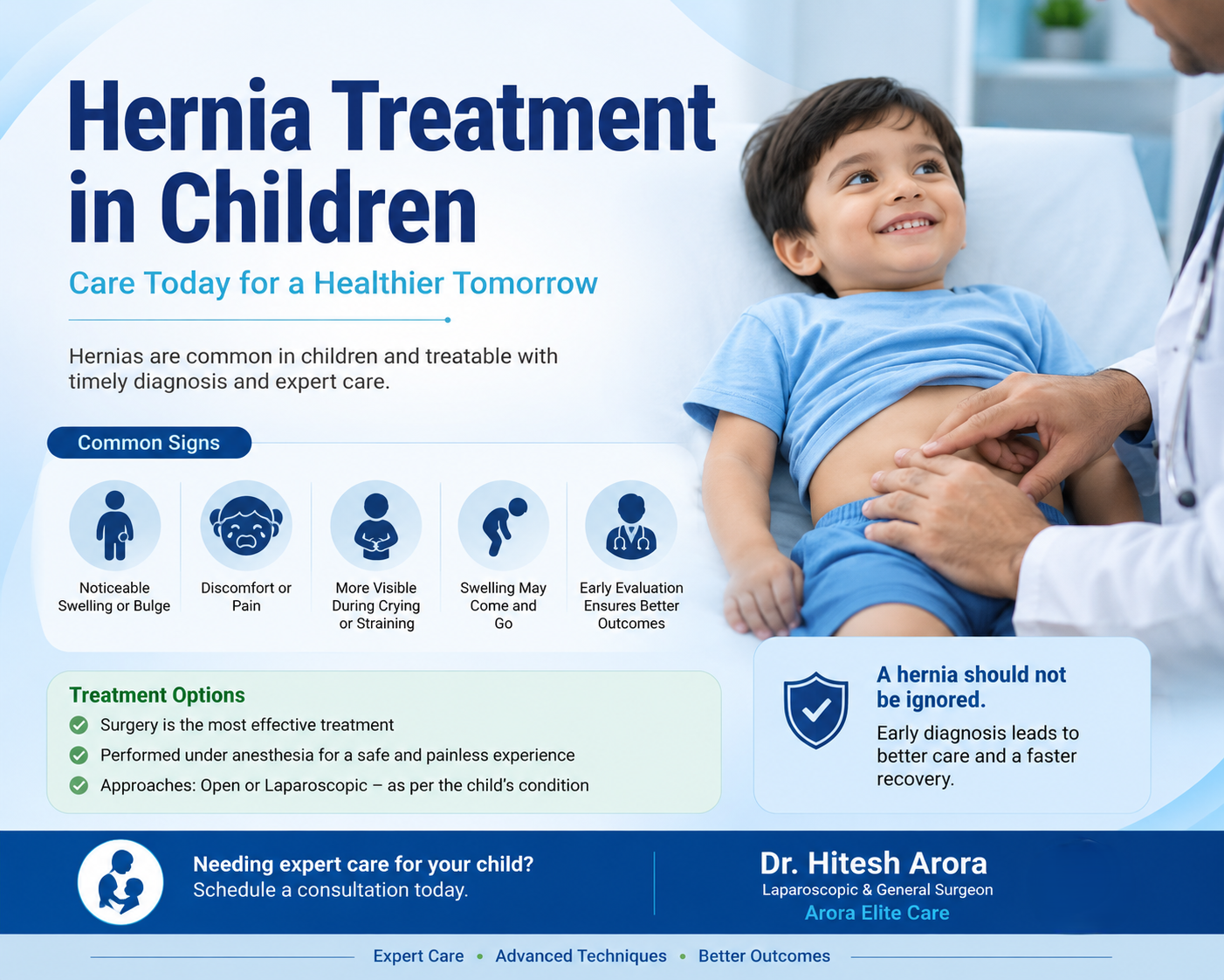 hernia treatment in children