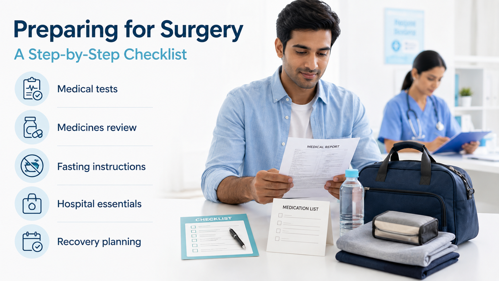 how to prepare for surgery