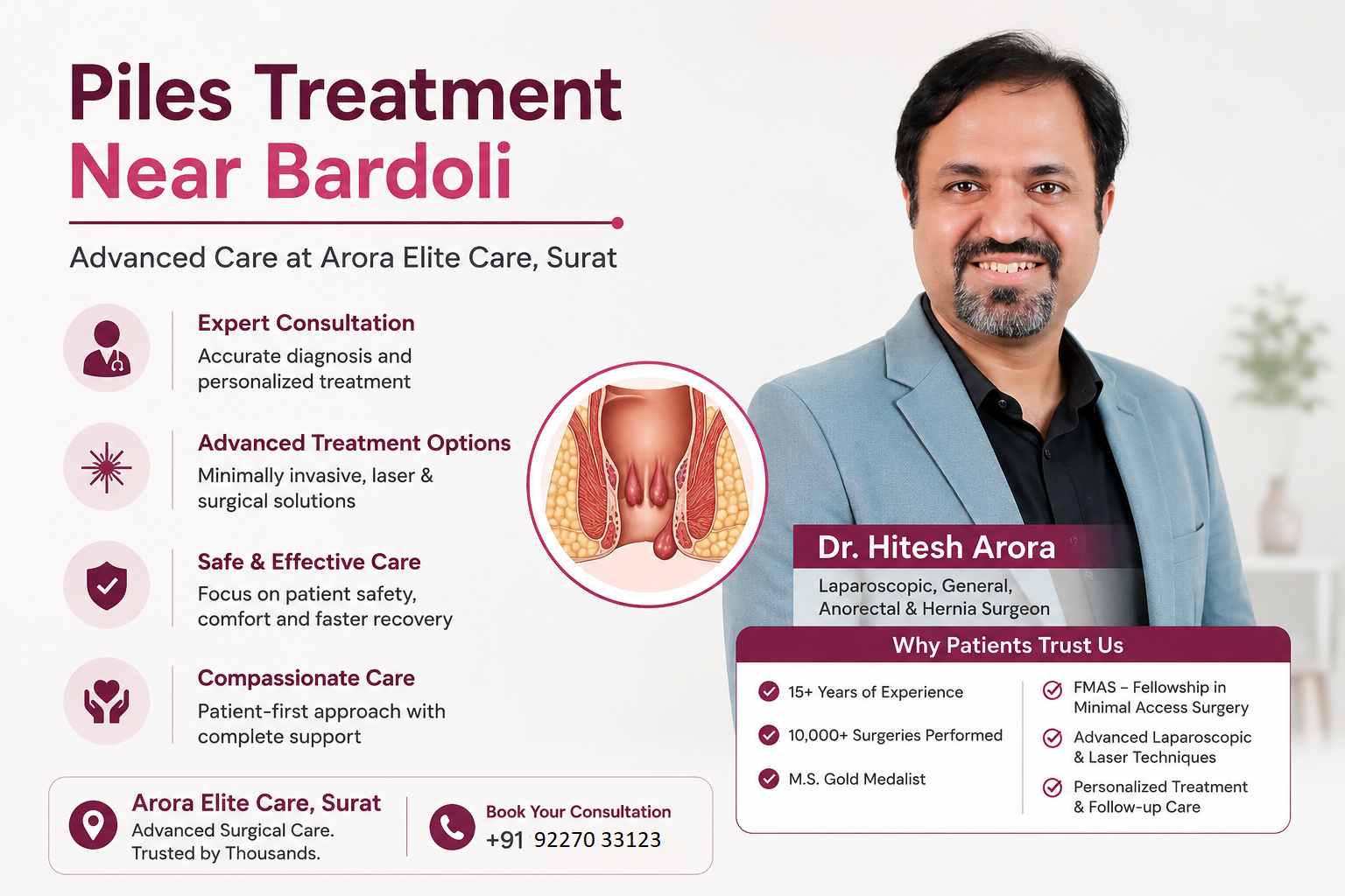 piles treatment near bardoli