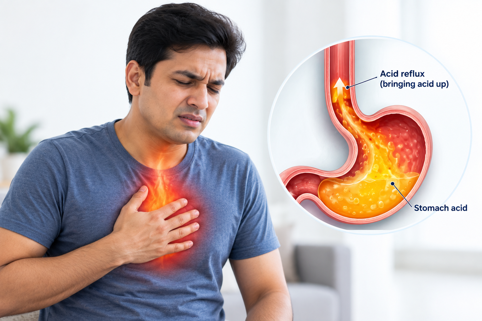 acid reflux symptoms