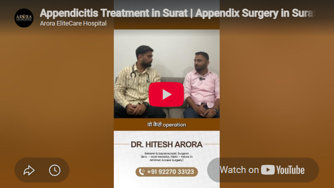 Appendix Surgery in Surat