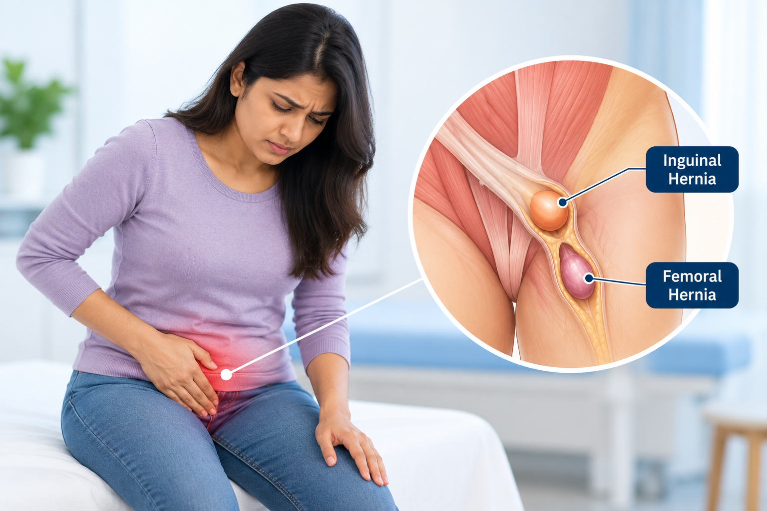 hernia in women